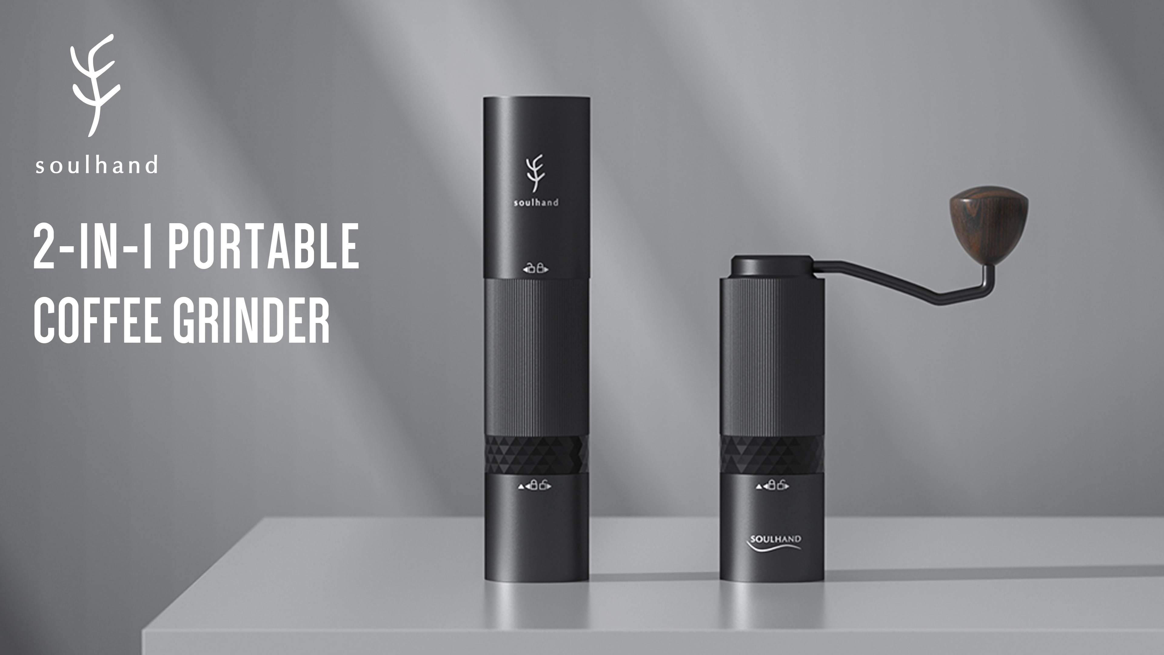 Amazon.com: Soulhand 2-IN-1 Portable Coffee Grinder, Switchable